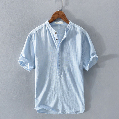 Chemise d'été légère en Lin | Confort et Élégance pour Jours Chauds
