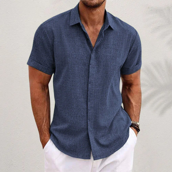 Chemise à Manches Courtes Légère | Confort et Style pour Été