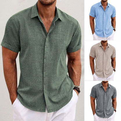 Chemise à Manches Courtes Légère | Confort et Style pour Été