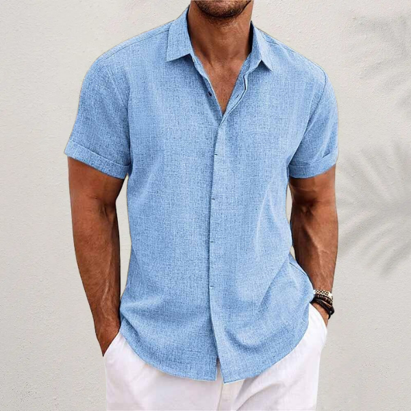 Chemise à Manches Courtes Légère | Confort et Style pour Été