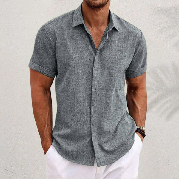 Chemise à Manches Courtes Légère | Confort et Style pour Été