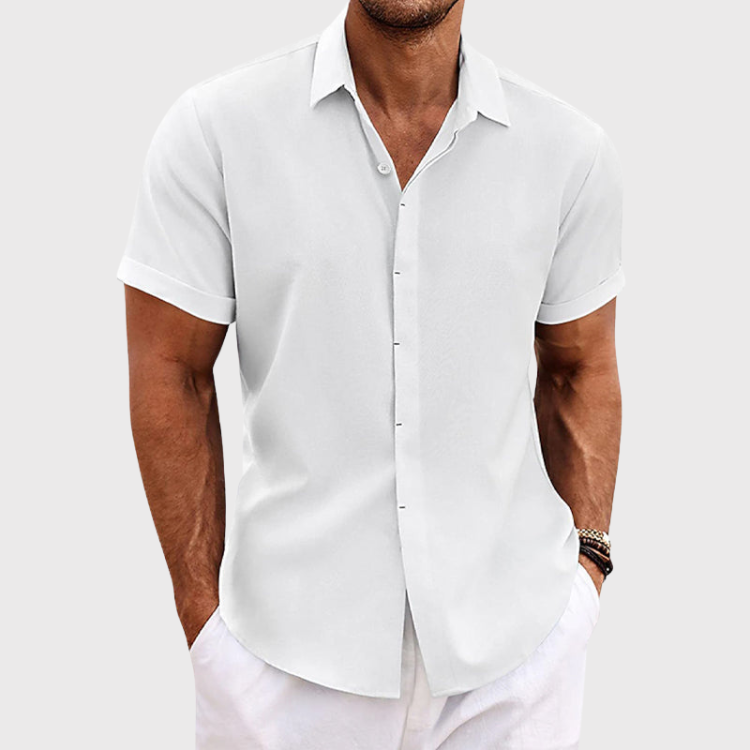 Chemise à Manches Courtes Légère | Confort et Style pour Été