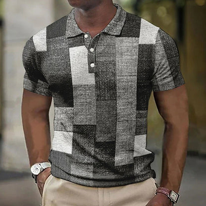 Polo Multicolore à Manches Courtes | Confort Léger et Style Élégant