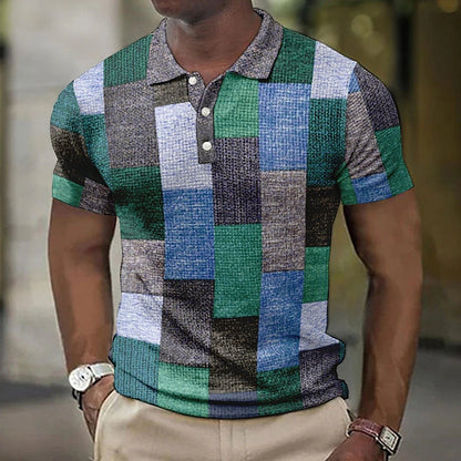 Polo Multicolore à Manches Courtes | Confort Léger et Style Élégant