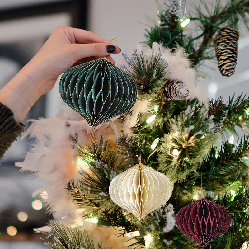 Boule de Décoration en Papier | Élégance pour Mariages et Fêtes