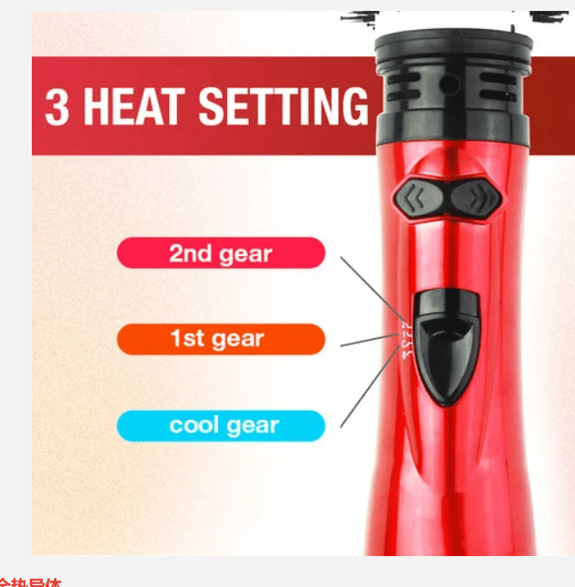 Brosse à Air Chaud Rotative | Séchage Rapide et Fini Brillant