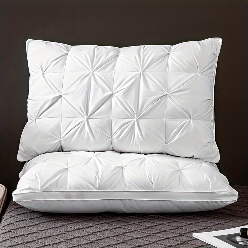 Oreiller Ergonomique en Polyester | Soutien Doux pour un Sommeil Réparateur