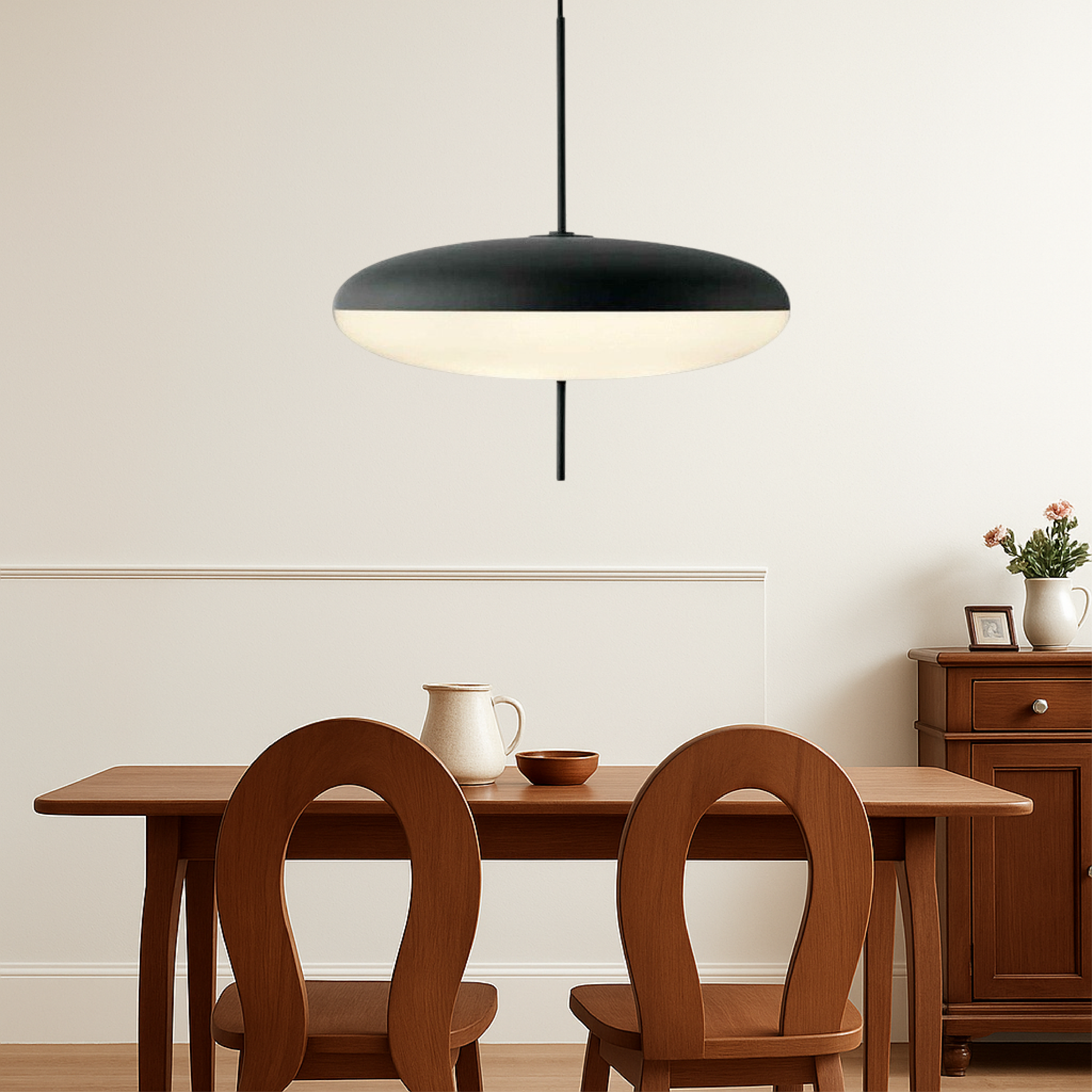 Lampe Suspendue Bauhaus Danoise | Élégance Moderne et Atmosphère Chaleureuse