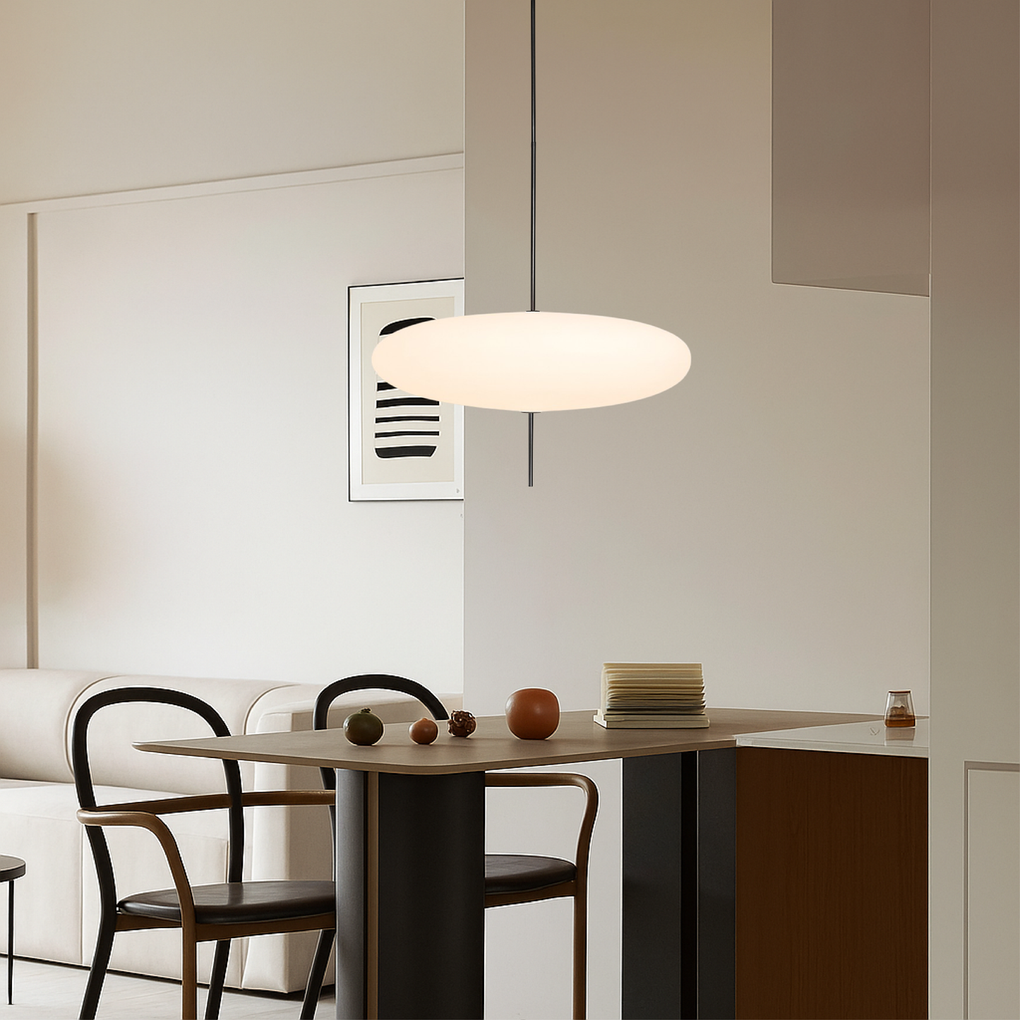 Lampe Suspendue Bauhaus Danoise | Élégance Moderne et Atmosphère Chaleureuse