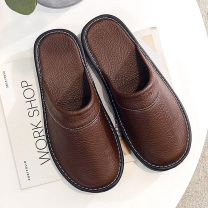 Chaussons en Cuir Vegan Confortables | Design Élégant et Ergonomique pour Tous
