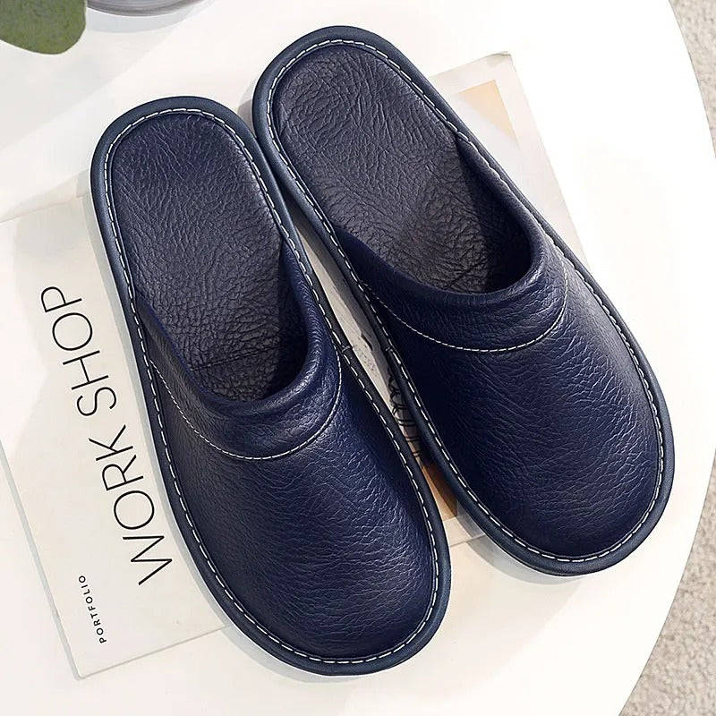 Chaussons en Cuir Vegan Confortables | Design Élégant et Ergonomique pour Tous
