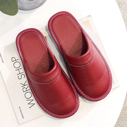 Chaussons en Cuir Vegan Confortables | Design Élégant et Ergonomique pour Tous
