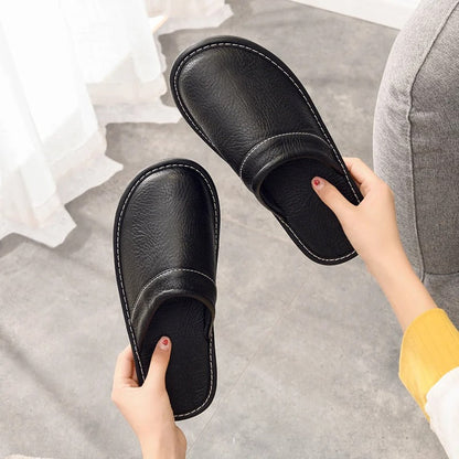Chaussons en Cuir Vegan Confortables | Design Élégant et Ergonomique pour Tous