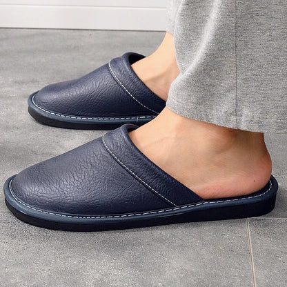 Chaussons en Cuir Vegan Confortables | Design Élégant et Ergonomique pour Tous