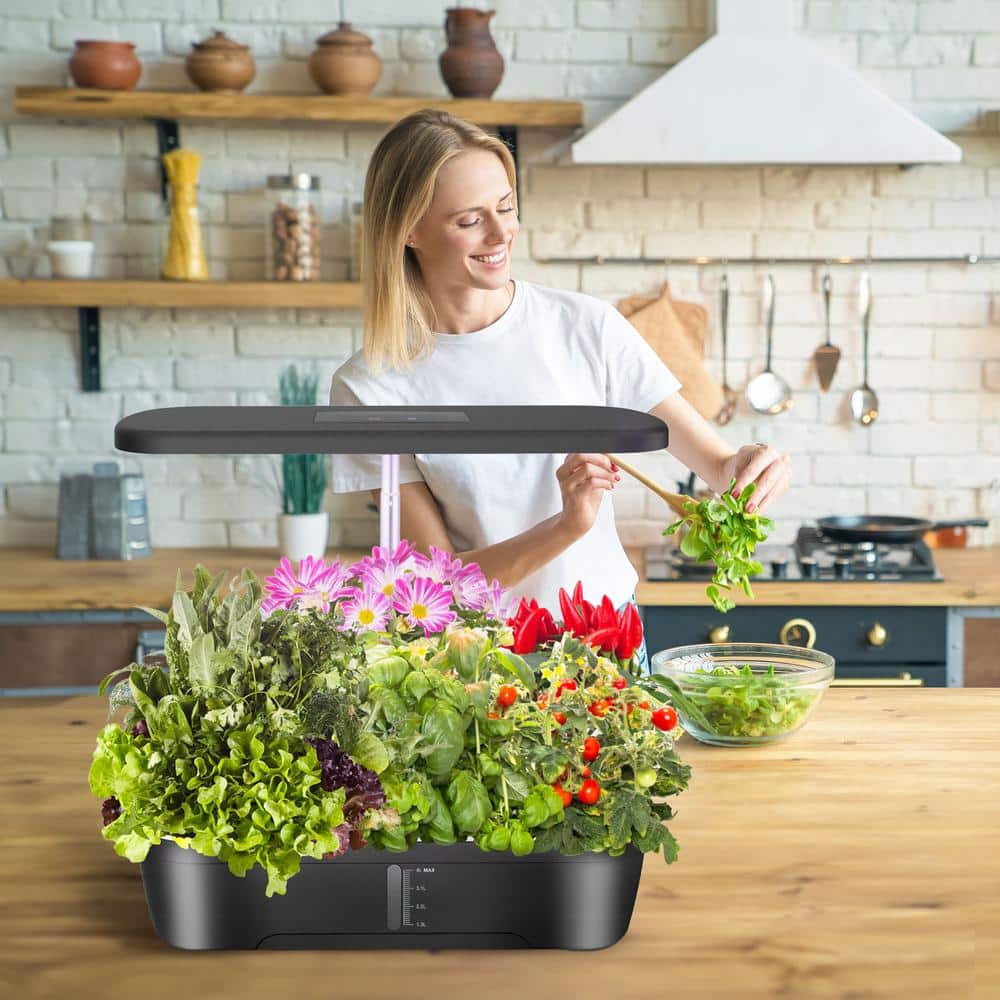 Système de Jardinage Hydroponique Intérieur | Croissance Rapide avec 12 Pods