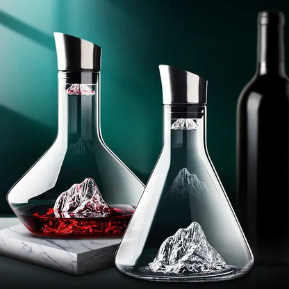Carafe à Vin en Cristal | Artisanale 1500ml et Élégante