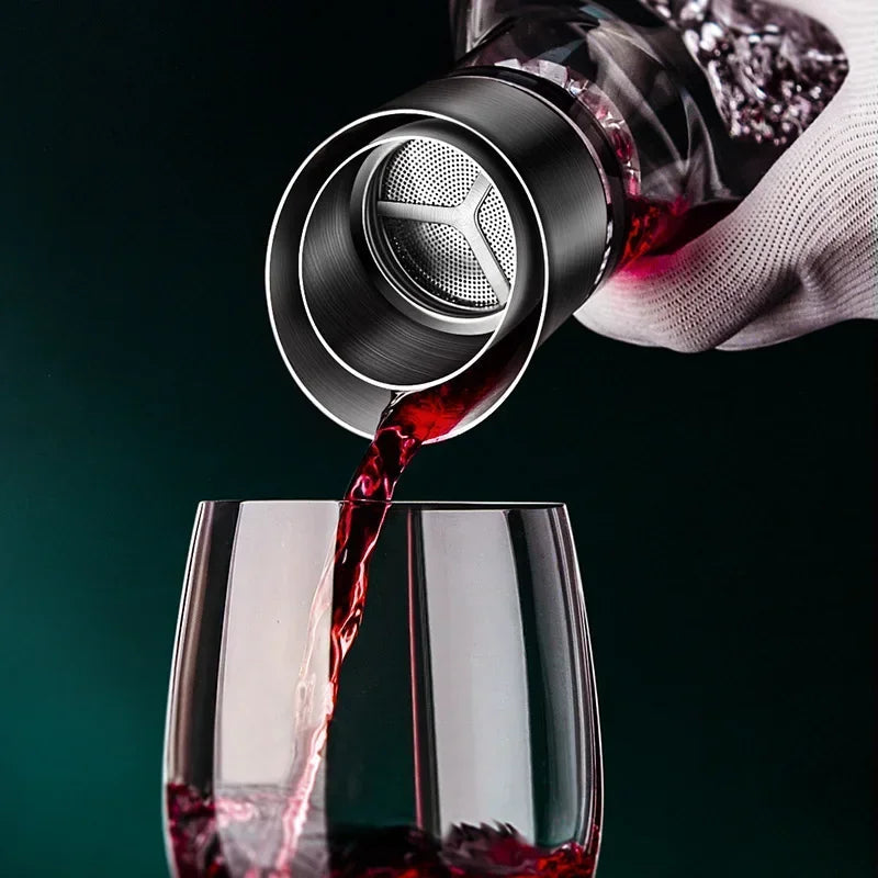 Carafe à Vin en Cristal | Artisanale 1500ml et Élégante