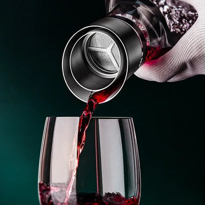 Carafe à Vin en Cristal | Artisanale 1500ml et Élégante