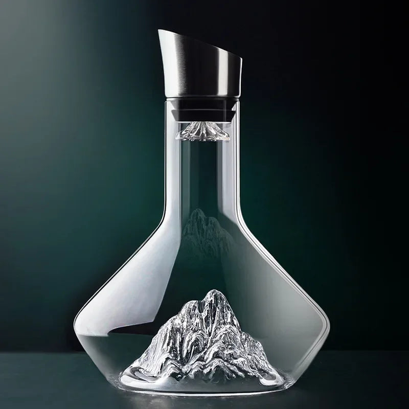 Carafe à Vin en Cristal | Artisanale 1500ml et Élégante