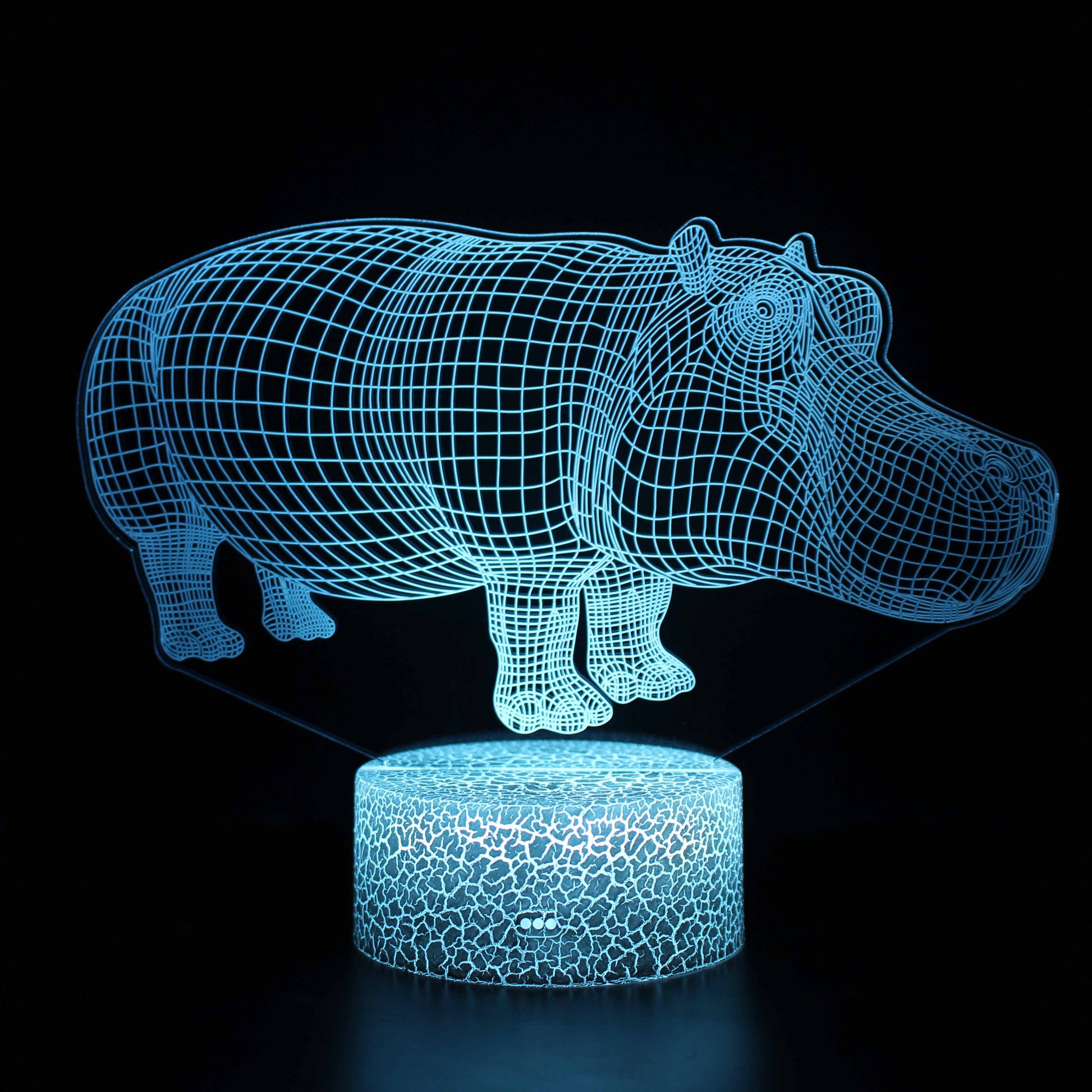 Lampe de Nuit LED 3D | Éclairage Ambiant et Contrôle Tactile
