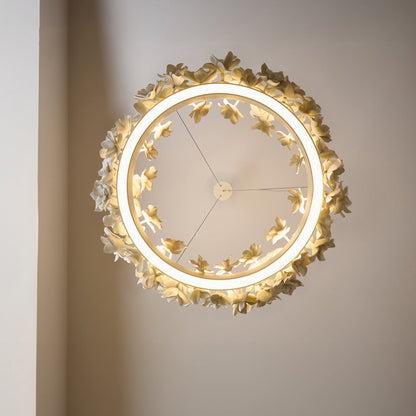 Lustre en Fleurs de Céramique | Élégance Romantique et Chaleureuse