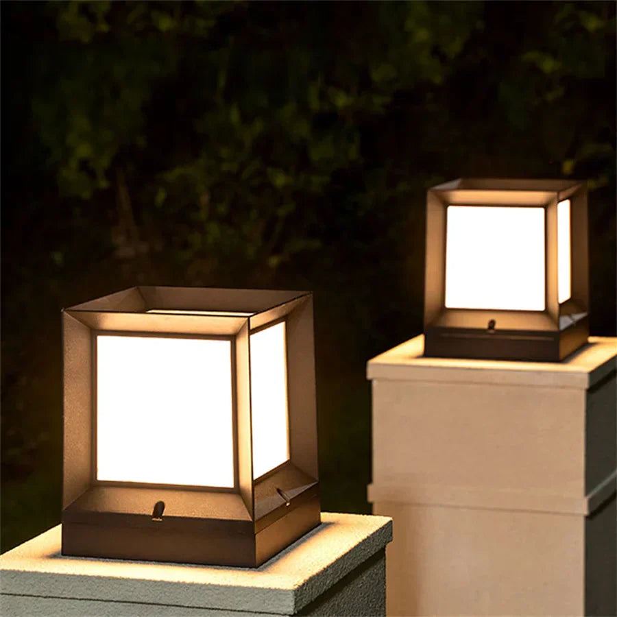Lampe de Sol Extérieure Moderne | Éclairage Élégant pour Portails et Allées