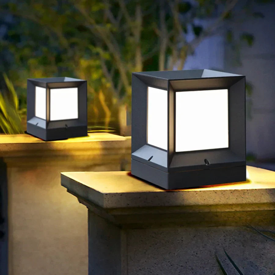 Lampe de Sol Extérieure Moderne | Éclairage Élégant pour Portails et Allées