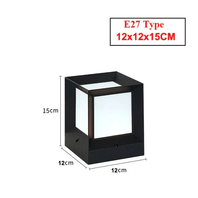 Lampe de Sol Extérieure Moderne | Éclairage Élégant pour Portails et Allées