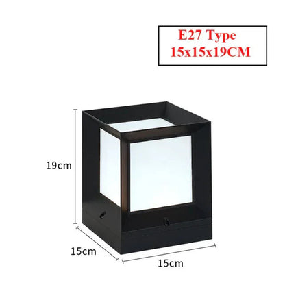 Lampe de Sol Extérieure Moderne | Éclairage Élégant pour Portails et Allées