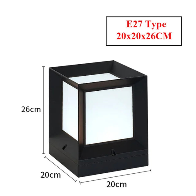 Lampe de Sol Extérieure Moderne | Éclairage Élégant pour Portails et Allées