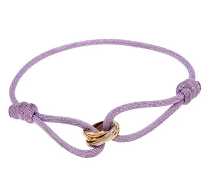 Bracelets en Cordon Tressé | Style Sophistiqué et Ajustement Personnalisé