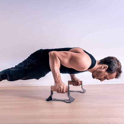 Barres de Pompes en Bois Ergonomiques | Stabilité et Confort pour Entraînement