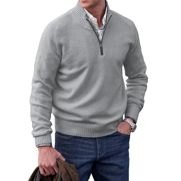 Pull en Cachemire Noir pour Hommes | Élégance et Confort au Quotidien