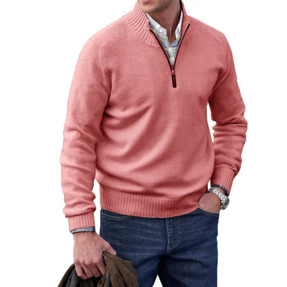 Pull en Cachemire Noir pour Hommes | Élégance et Confort au Quotidien