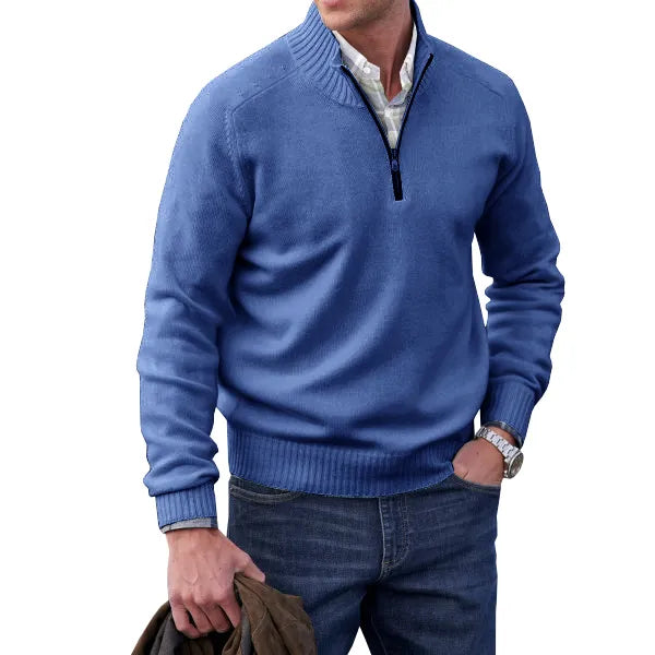 Pull en Cachemire Noir pour Hommes | Élégance et Confort au Quotidien