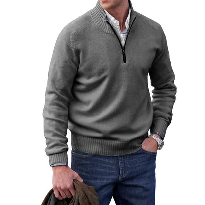 Pull en Cachemire Noir pour Hommes | Élégance et Confort au Quotidien