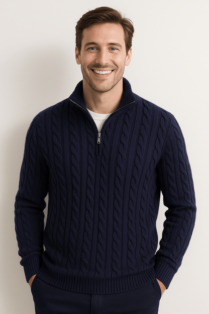 Pull en Tricot Doux pour Hommes | Élégance Moderne et Chaleur Confortable