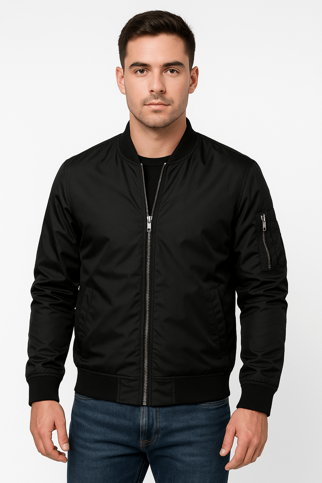 Veste Bomber Léger pour Hommes | Style Urbain et Confort Optimal