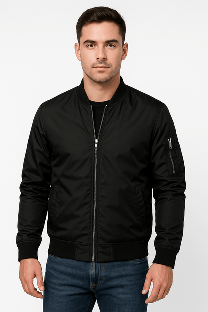 Veste Bomber Léger pour Hommes | Style Urbain et Confort Optimal