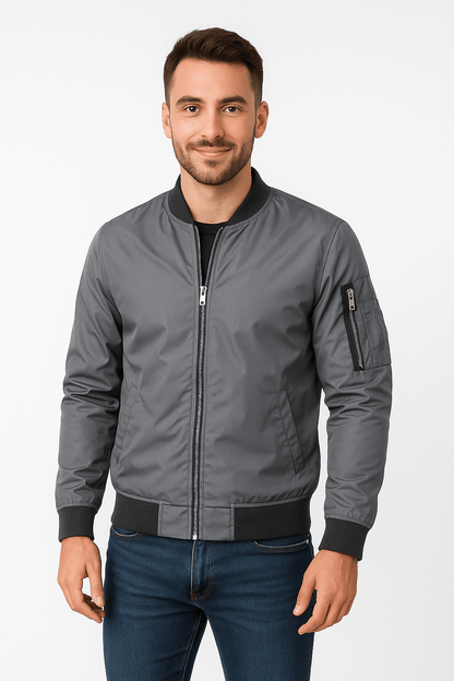 Veste Bomber Léger pour Hommes | Style Urbain et Confort Optimal
