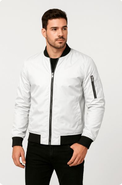 Veste Bomber Léger pour Hommes | Style Urbain et Confort Optimal