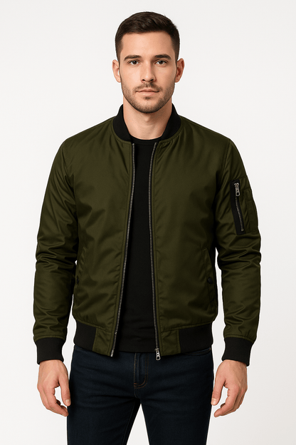 Veste Bomber Léger pour Hommes | Style Urbain et Confort Optimal