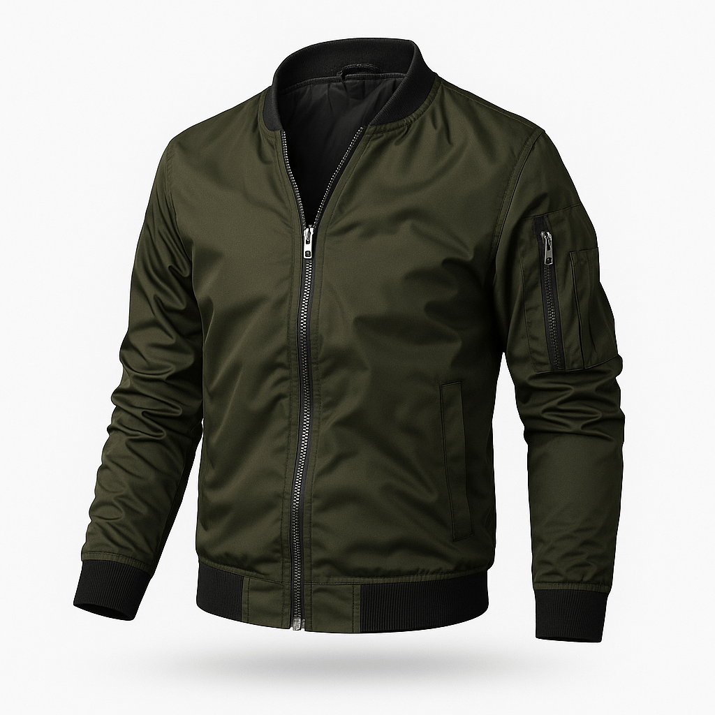 Veste Bomber Léger pour Hommes | Style Urbain et Confort Optimal