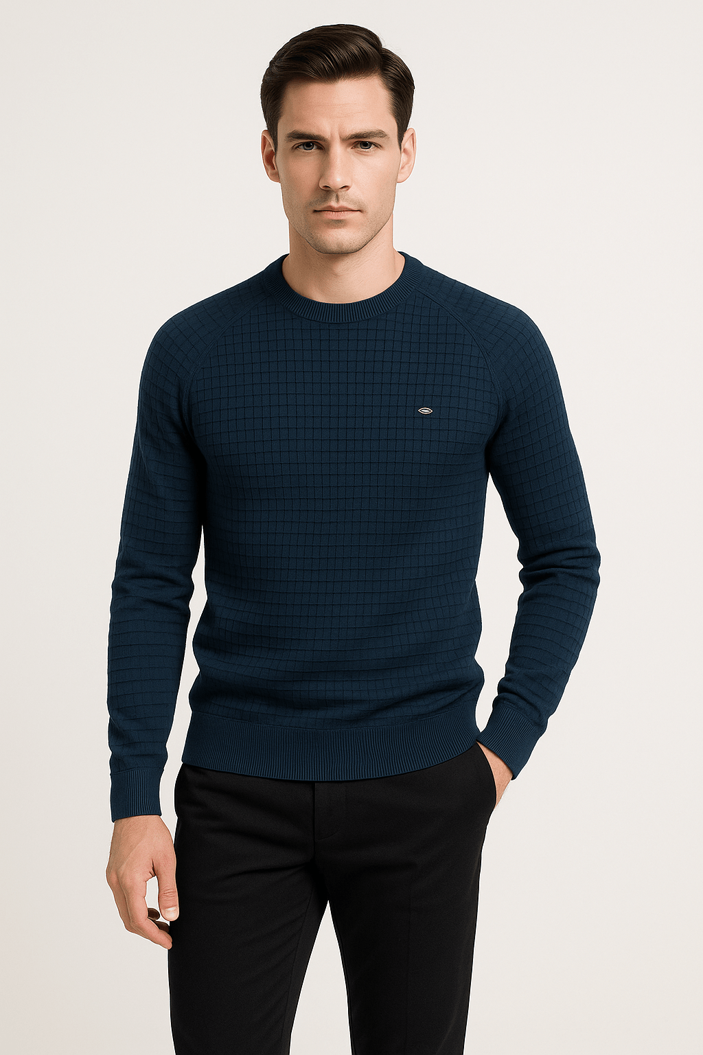 Sweat à Texture Unique pour Hommes | Confort et Style Contemporain