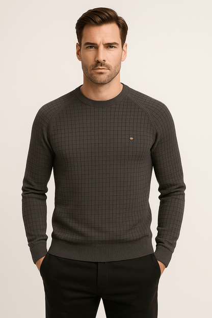 Sweat à Texture Unique pour Hommes | Confort et Style Contemporain