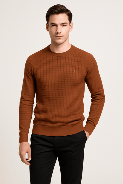Sweat à Texture Unique pour Hommes | Confort et Style Contemporain