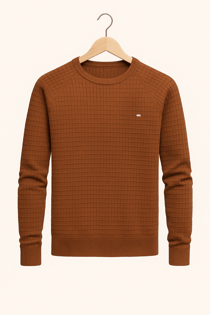 Sweat à Texture Unique pour Hommes | Confort et Style Contemporain