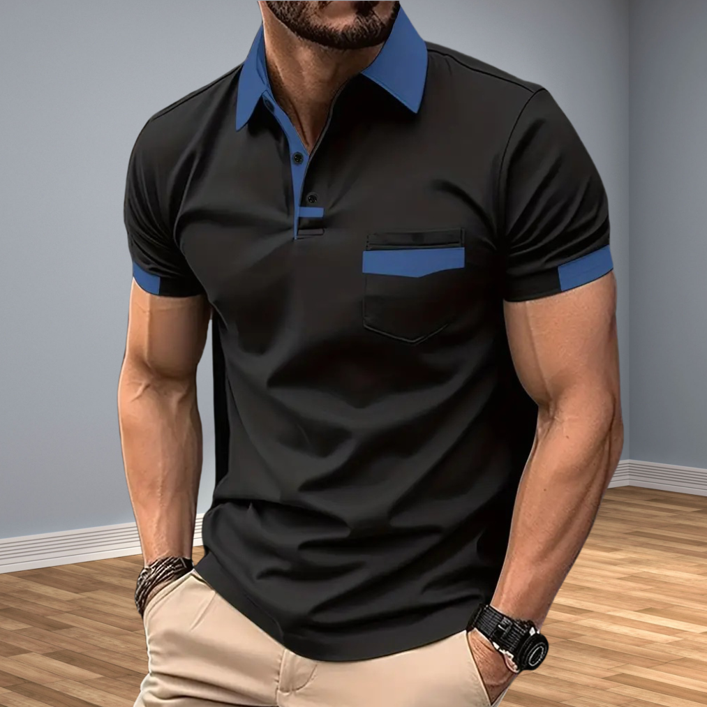 Polo à Manches Longues Classique | Tissu Ultra-Doux et Coupe Slim Flatteuse