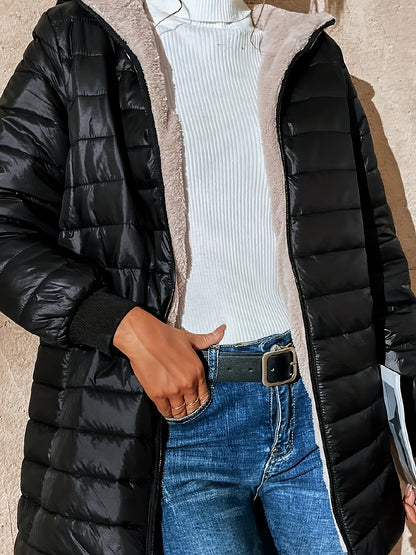 Manteau d'hiver Long pour Femmes | Imperméable et Élégant pour la Mi-saison