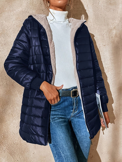 Manteau d'hiver Long pour Femmes | Imperméable et Élégant pour la Mi-saison